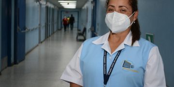 Amalia Sánchez, enfermera del Hospital General San Juan de Dios cuenta como ha superado la pandemia del COVID-19./Foto: HGSJD