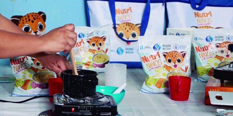 Se refuerza entrega del alimento complementario NutriNiños