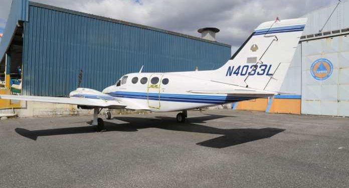 Ministerio de Gobernación recibe avioneta inmovilizada al crimen organizado