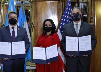 Guatemala recibe donación de Estados Unidos para la lucha contra la corrupción