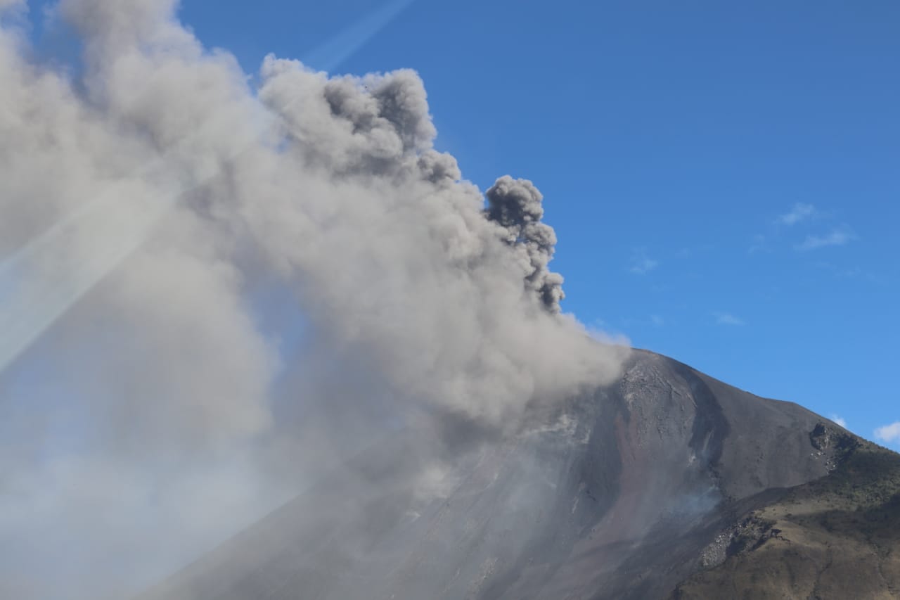 Erupción del volcán de Pacaya y las recomendaciones ante la emergencia