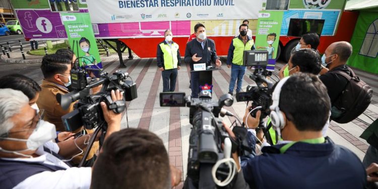 Habilitan Centro de Bienestar Respiratorio Móvil en zona 12./Foto: Municipalidad de Guatemala.