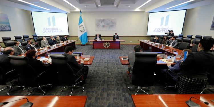 El Gabinete de Gobierno, es liderado por el presidente Alejandro Giammattei.