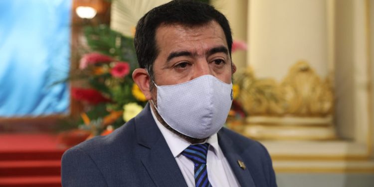 Miguel Ovalle, alcalde de Salcajá y presidente de la Asociación Nacional de Municipalidades (ANAM)