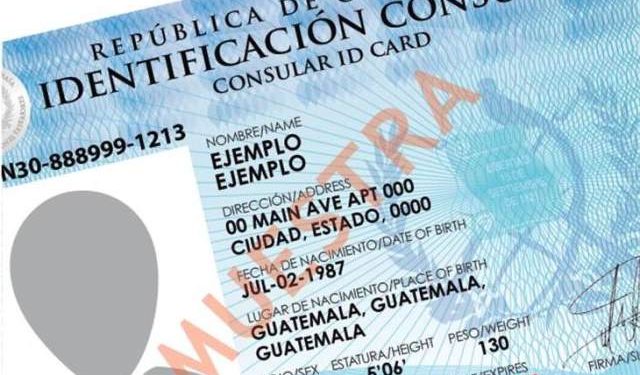 Identificación Consular de Guatemala en Estados Unidos