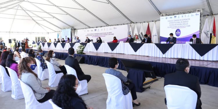 Instituciones brindarán atención integral a mujeres víctimas de violencia