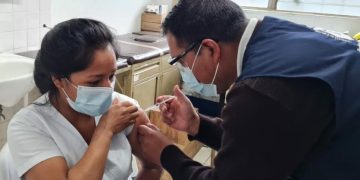 Jornada de vacunación contra el coronavirus