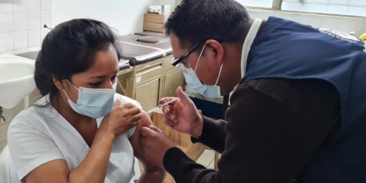 Jornada de vacunación contra el coronavirus
