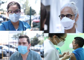 médicos vacunados en entrevista