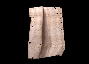 La tecnología permite leer una carta del siglo XVII sin abrirla ni dañarla