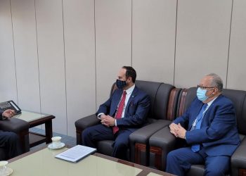 Reunión del canciller Pedro Brolo con Ban Ki-moon