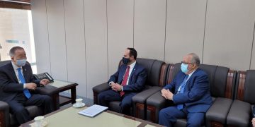 Reunión del canciller Pedro Brolo con Ban Ki-moon