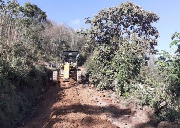 Ejército realiza trabajos para recuperar red vial en Huehuetenango