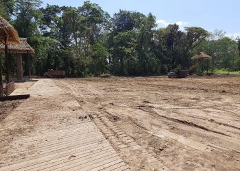 Retiran 7 mil metros cúbicos de lodo y limo de sitio arqueológico Quiriguá