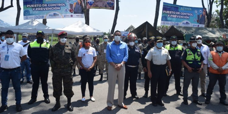 Activan puesto de control y prevención en San Antonio Suchitepéquez