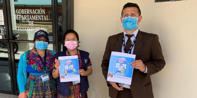 “Cambio de planes, quédate en casa”, la campaña que se impulsa en Totonicapán
