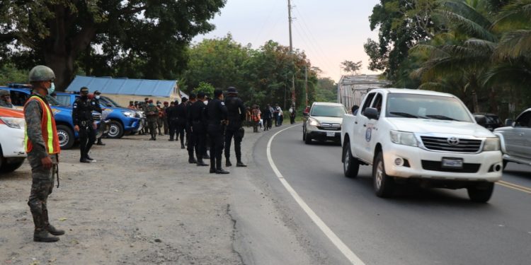 PNC implementa esquema de seguridad por Semana Santa en San Marcos