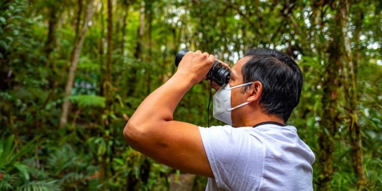 Promueven el aviturismo y conservación del quetzal