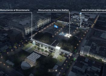 Bicentenario: Plaza de la Constitución de Guatemala se iluminará el 15 de septiembre