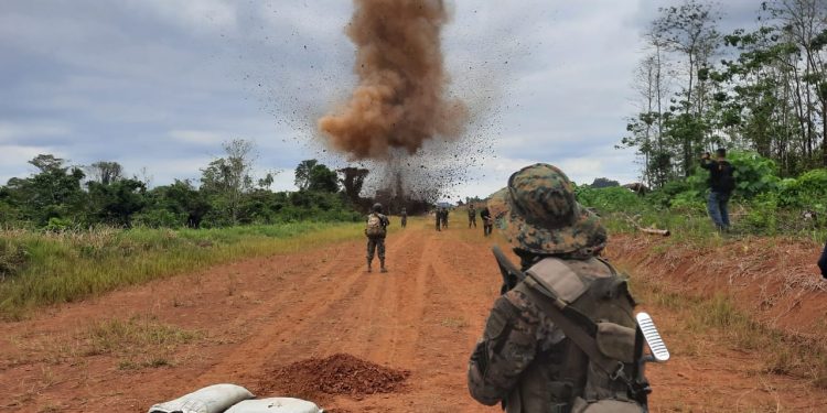 Fuerzas de seguridad han inhabilitado siete pistas clandestinas en Petén