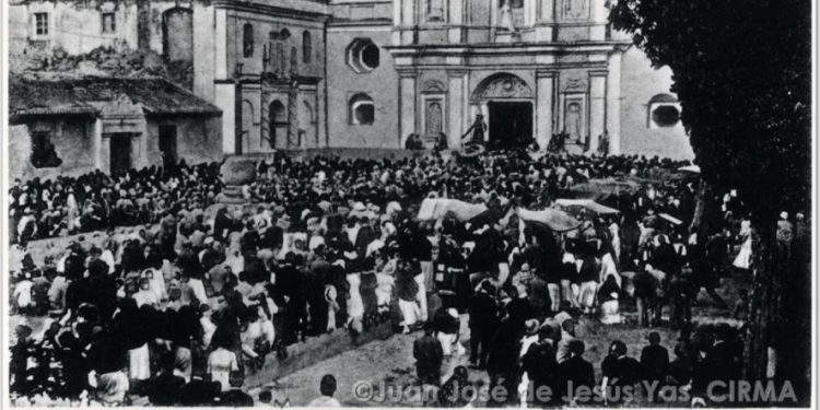 La primera procesión de Guatemala