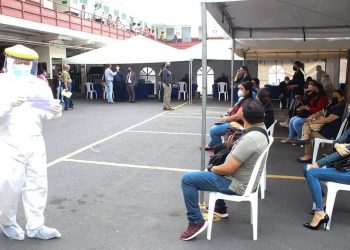 Realizan pruebas de coronavirus en el Congreso de la República.