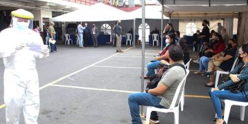 Realizan pruebas de coronavirus en el Congreso de la República.