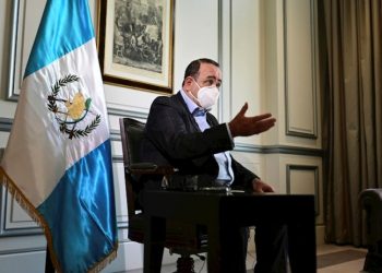 Mandatario Giammattei pide a EE. UU. y México abrir los mercados para frenar la migración