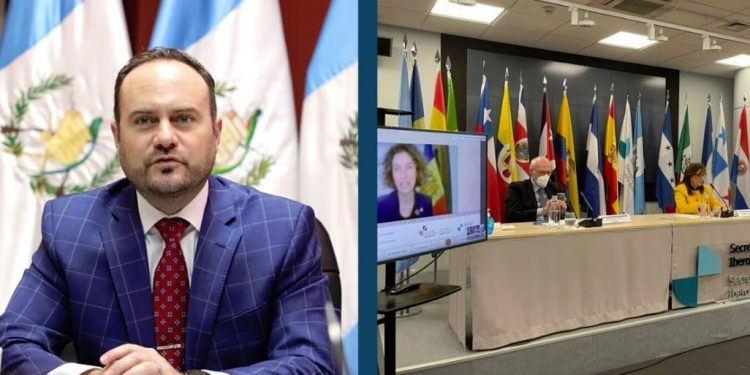 El canciller Pedro Brolo, participó de forma virtual en la II Reunión de ministros de Relaciones Exteriores de Iberoamérica