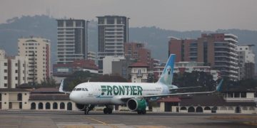Frontier Airlines inicia operaciones en Guatemala