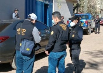 Fuerzas de seguridad realizan diligencias en Villa Nueva y Puerto Barrios