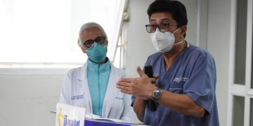 Marco Antonio Barrientos, director del Hospital Roosevelt, brindó información de como se encuentra en centro asistencial en cuanto a casos COVID-19.