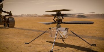 La NASA es optimista del éxito del primer vuelo del Ingenuity en Marte