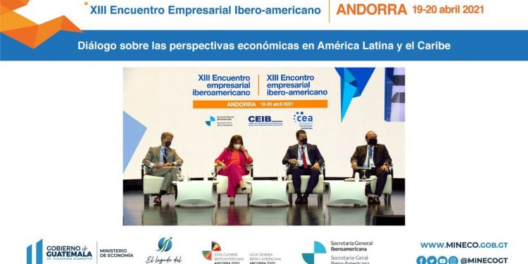 Resaltan recuperación de economía guatemalteca durante pandemia en el XIII Encuentro Empresarial Iberoamericano