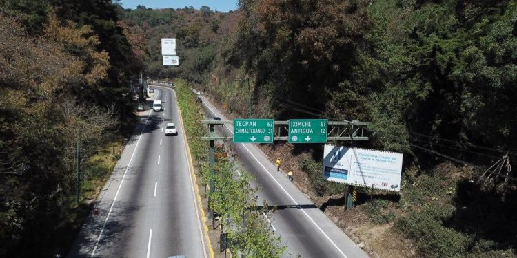 Conozca las vías alternas habilitadas por construcción del paso a desnivel en San Lucas Sacatepéquez