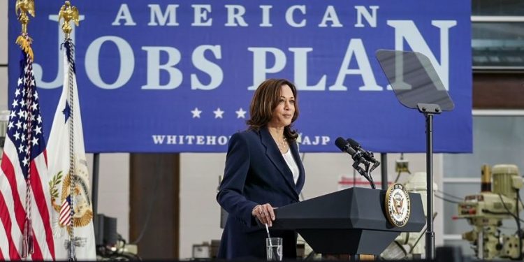 Vicepresidenta de Estados Unidos, Kamala Harris
