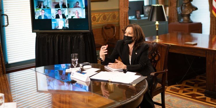 Vicepresidenta de Estados Unidos, Kamala Harris