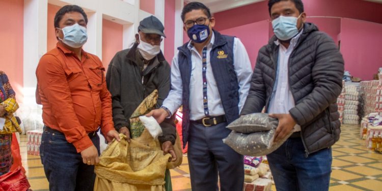 Apoyo alimentario llegará a más de 4 mil familias de Sacatepéquez