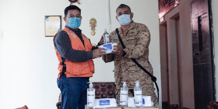 Reservas militares y Gobernación de Alta Verapaz accionan contra el COVID-19