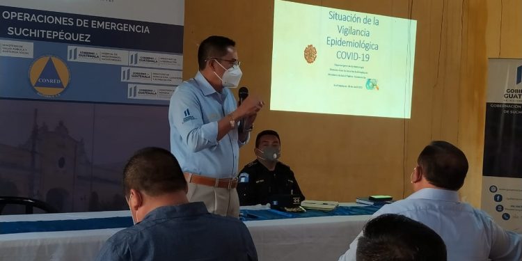 Fortalecerán acciones para contener el coronavirus en Suchitepéquez