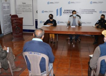Fortalecen acciones para prevenir incremento de casos de COVID-19 en cabecera de San Marcos