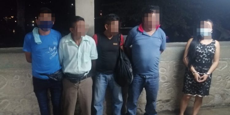 Más de 20 capturados en San Marcos el fin de semana