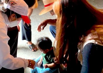 Sesan verifica la recuperación nutricional de niños en San Marcos
