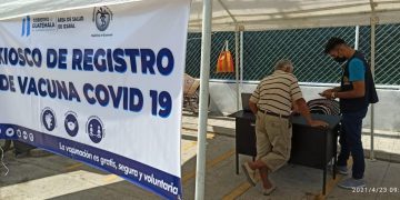 Registro de vacunación por parte de Salud