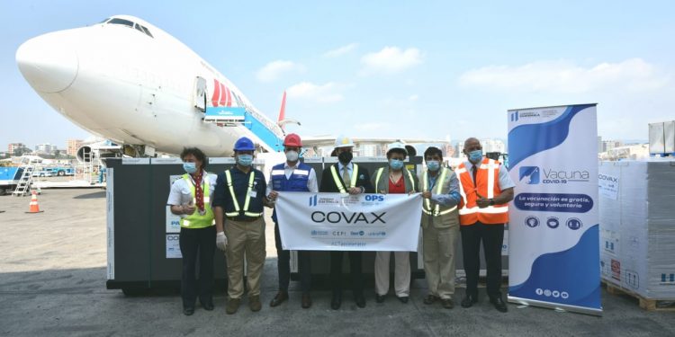 Avión con vacunas de Astrazeneca Jarbin Yelmo