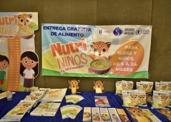 Entregan más de 27 mil bolsas de NutriNiños en Escuintla