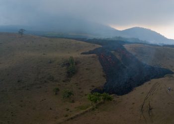 Flujos de lava del volcán de Pacaya no presentan avance este viernes