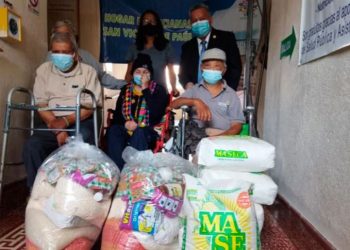 Entregan 7 mil raciones de alimentos a Hogar San Vicente de Paúl
