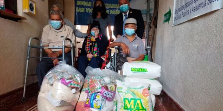 Entregan 7 mil raciones de alimentos a Hogar San Vicente de Paúl