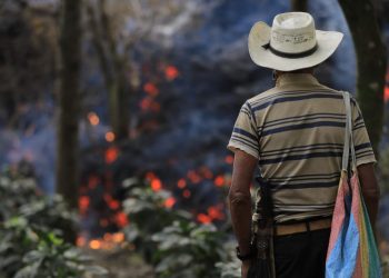 Conozca los flujos de lava activos del volcán de Pacaya